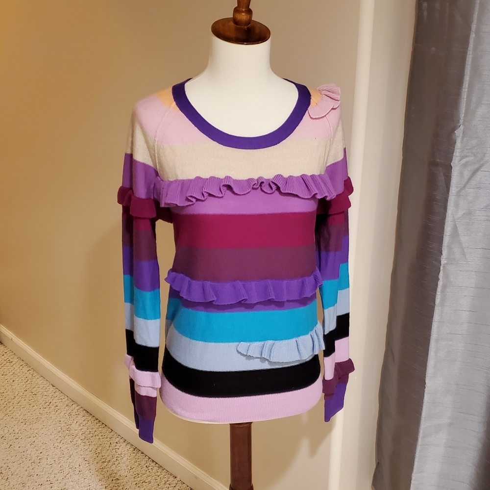 Sonia by Sonia Rykiel 100% merino wool sweater